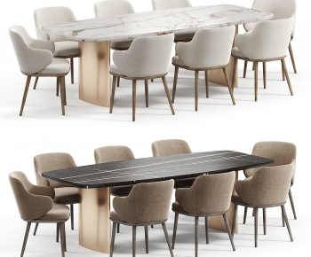 Modern Dining Table And Chairs-ID:940871002