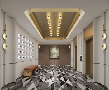 Modern Elevator Hall-ID:648174055