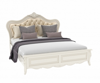 French Style Double Bed-ID:100229987