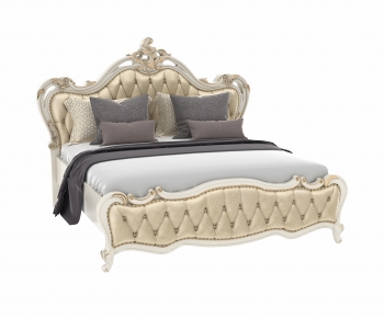 European Style Double Bed-ID:726950257