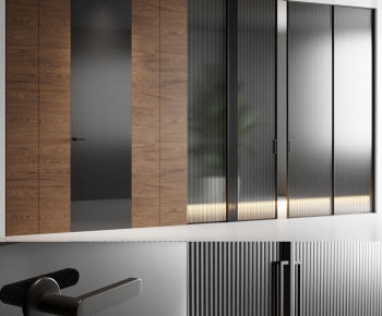 Modern Sliding Door-ID:196027042