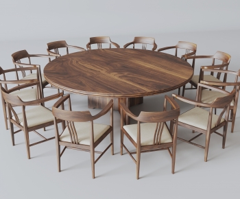 New Chinese Style Dining Table And Chairs-ID:221632965