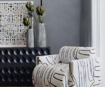 Modern Single Sofa-ID:824819095