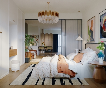 Nordic Style Bedroom-ID:471834903