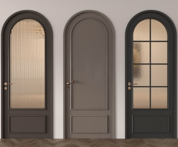 French Style Single Door-ID:946459843