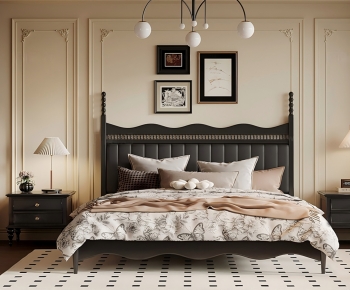 French Style Double Bed-ID:788712022