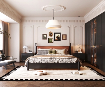 French Style Bedroom-ID:748040753