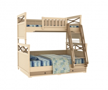 Modern Bunk Bed-ID:445707081