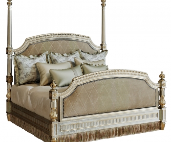 European Style Double Bed-ID:955337058