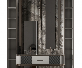 Modern Bathroom Cabinet-ID:451441052