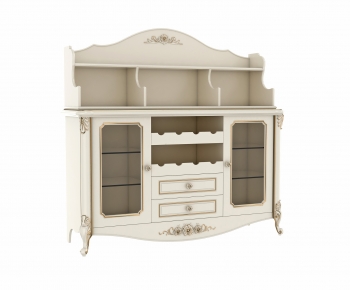 French Style Wine Cabinet-ID:455580958