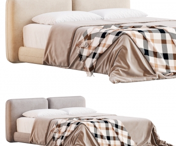 Modern Double Bed-ID:584764966