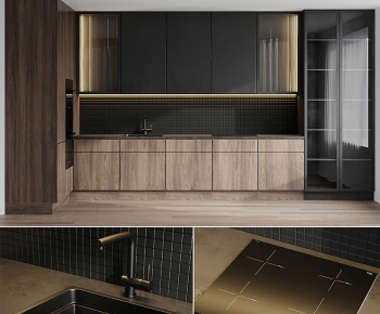 Modern Kitchen Cabinet-ID:896893986