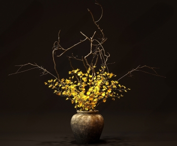 Wabi-sabi Style Flower Arrangement-ID:164933929