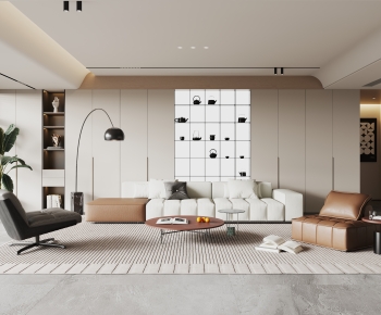 Modern A Living Room-ID:844705104