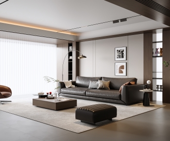 Modern A Living Room-ID:709516057