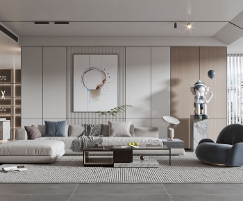 Modern A Living Room-ID:317269096