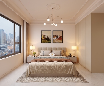 French Style Bedroom-ID:460853103