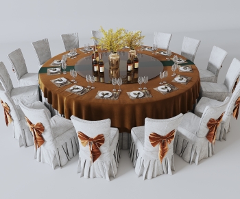Modern Dining Table And Chairs-ID:641632085