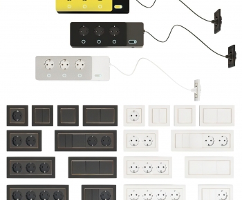 Modern Switch Socket Panel-ID:422972926