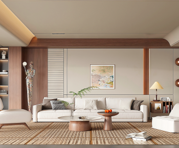 Modern A Living Room-ID:596417905