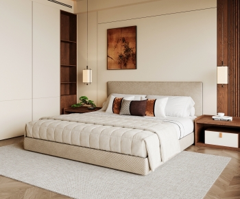 New Chinese Style Bedroom-ID:712425957