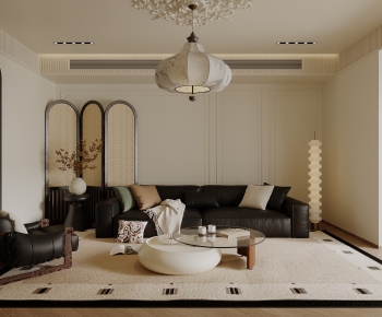 French Style A Living Room-ID:488121039