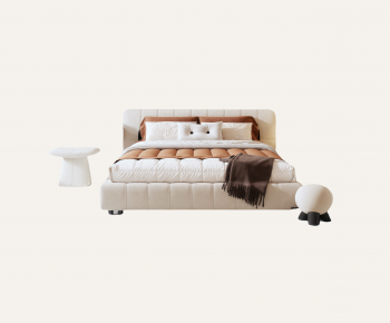 Modern Double Bed-ID:514090061