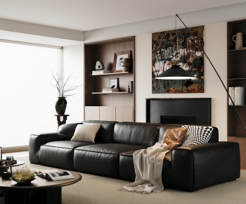 Modern A Living Room-ID:547013045