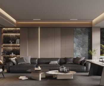 Modern A Living Room-ID:341115009