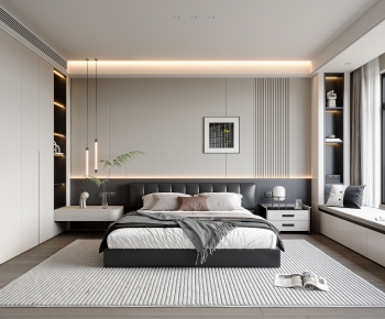 Modern Bedroom-ID:195813896