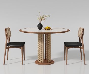 Modern Dining Table And Chairs-ID:735800344