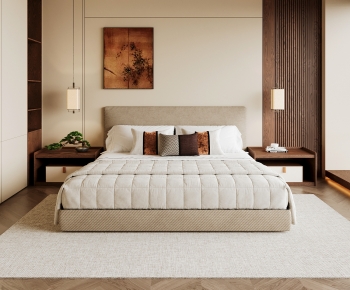 New Chinese Style Bedroom-ID:564656979