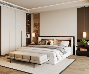 New Chinese Style Bedroom-ID:196877002