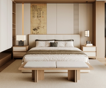 New Chinese Style Bedroom-ID:333055024