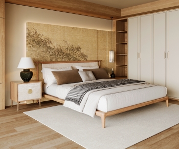 New Chinese Style Bedroom-ID:196590468