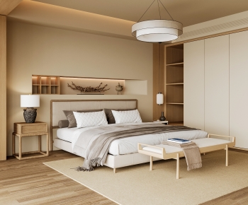 New Chinese Style Bedroom-ID:996712922