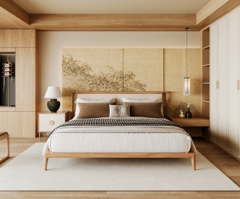 New Chinese Style Bedroom-ID:873990068