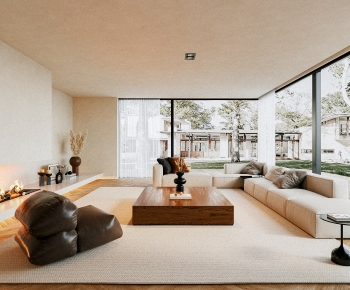 Modern A Living Room-ID:691246032