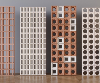 Modern Cement Brick Screen Partition-ID:683629579