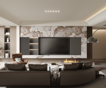 Modern A Living Room-ID:984934098