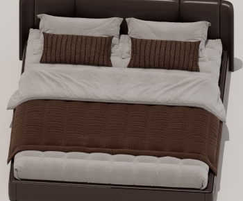 Modern Double Bed-ID:854017975