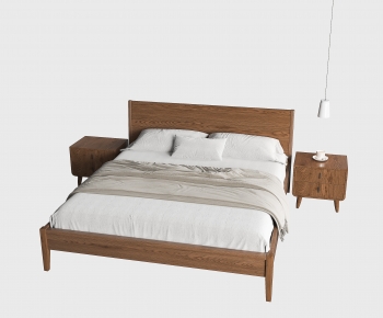 Modern Double Bed-ID:675704967