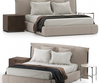 Modern Double Bed-ID:561455978
