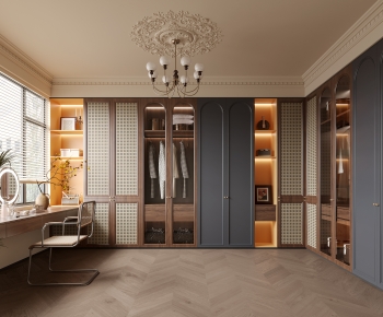 French Style Clothes Storage Area-ID:940759278