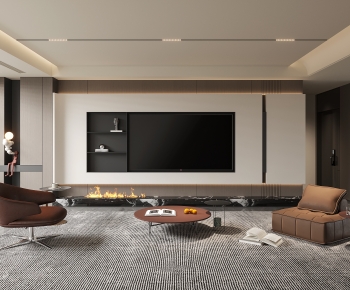 Modern A Living Room-ID:812731038