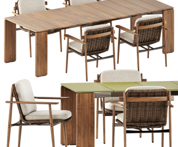 Modern Dining Table And Chairs-ID:296236991