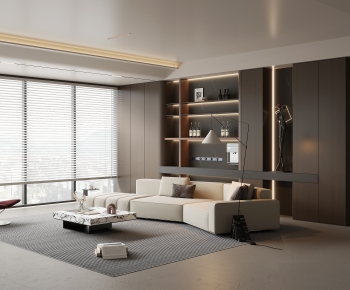 Modern A Living Room-ID:998090038