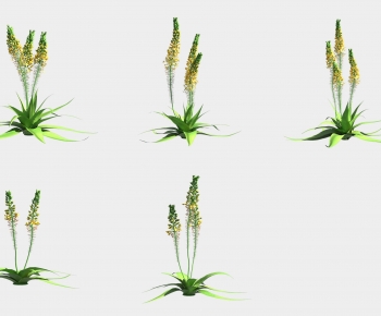 Modern Flowers And Grass-ID:445322041