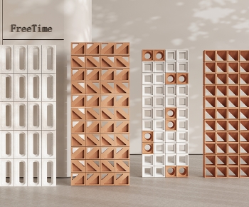 Modern Cement Brick Screen Partition-ID:603720903